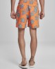 Мъжки бански в оранжево Floral, Urban Classics, Къси панталони - Complex.bg