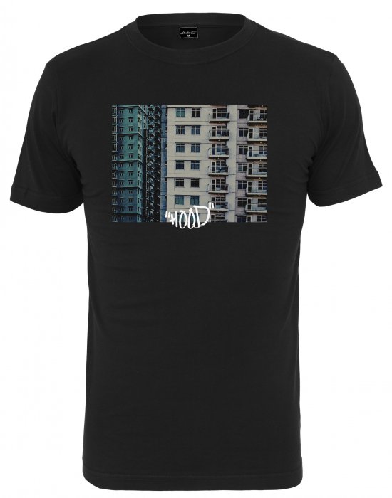Мъжка тениска в черно Мister Tee Hood, Urban Classics, Тениски - Complex.bg