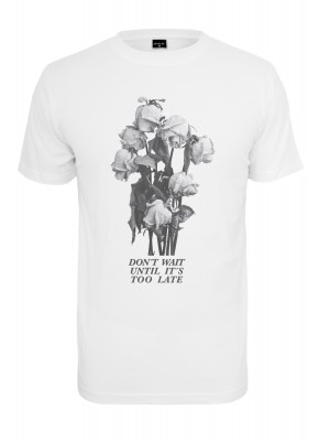 Мъжка тениска в бяло Mister Tee Don´t  Wait Rose 