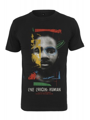 Мъжка тениска в черно Мister Tee One Origin Human 