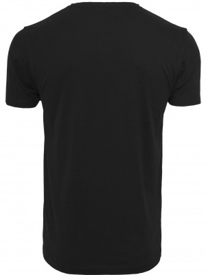 Мъжка тениска в черно Merchcode Marvel Logo Character 