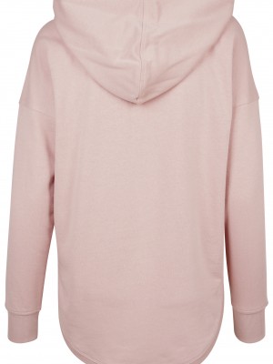Дамски суичър в светлорозово Urban Classics Ladies Oversized Terry Hoody