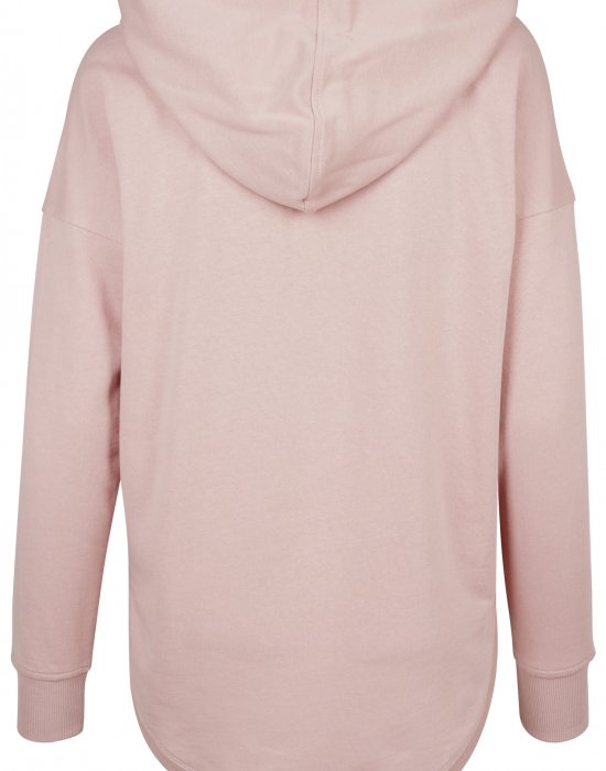 Дамски суичър в светлорозово Urban Classics Ladies Oversized Terry Hoody, Urban Classics, Суичъри - Complex.bg