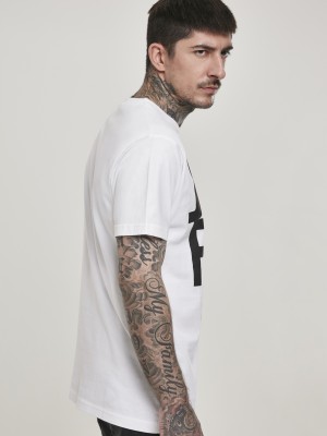 Мъжка тениска Mister Tee Fuck Off в бял цвят