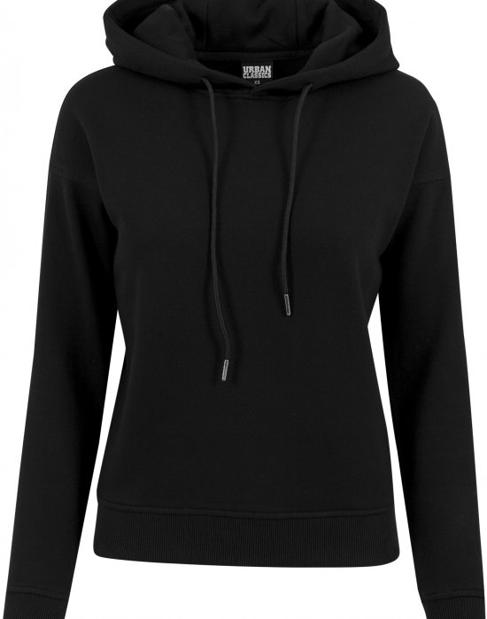 Дамски суичър в черно Urban Classics Ladies Hoody, Urban Classics, Суичъри - Complex.bg