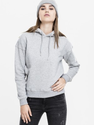  Дамски суичър в сиво Urban Classics Ladies Hoody 