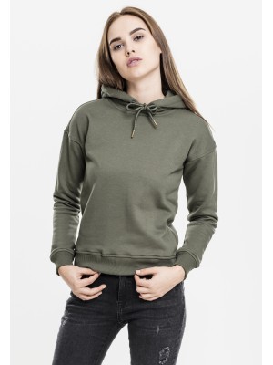 Дамски суичър в цвят маслина Urban Classics Ladies Hoody 