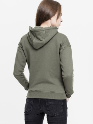 Дамски суичър в цвят маслина Urban Classics Ladies Hoody 