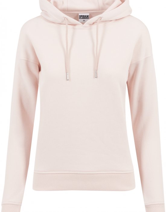 Дамски суичър в розово Urban Classics Ladies Hoody, Urban Classics, Суичъри - Complex.bg