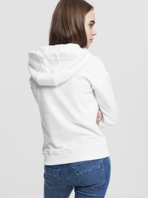 Дамски суичър в бяло Urban Classics Ladies Hoody 