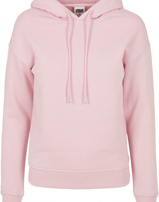 Дамски суичър в момичешко розово Urban Classics Ladies Hoody, Urban Classics, Суичъри - Complex.bg