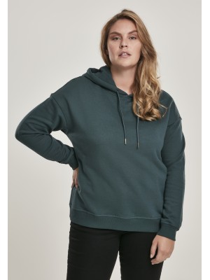 Дамски суичър в тъмнозелено Urban Classics Ladies Hoody