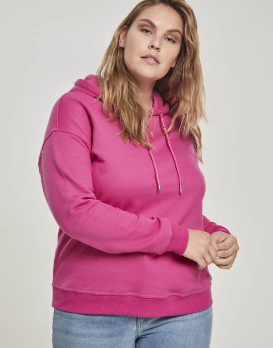 Дамски суичър в ярко виолетово Urban Classics Ladies Hoody, Urban Classics, Суичъри - Complex.bg