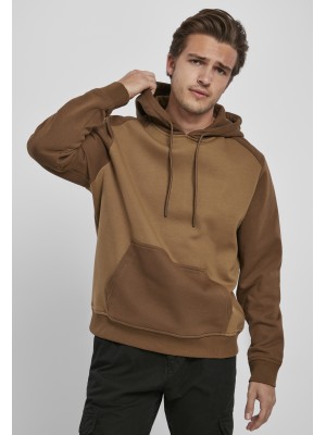 Мъжки суичър Urban Classics 2-Tone в кафяво midground/darkground 