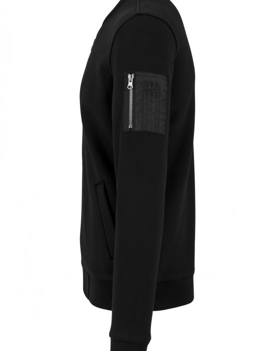 Мъжко яке, тип бомбър Urban Classics в черен цвят, Urban Classics, Бомбъри - Complex.bg