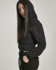 Дамски суичър в черно Urban Classics Ladies Contrast Drawstring Hoody, Urban Classics, Суичъри - Complex.bg