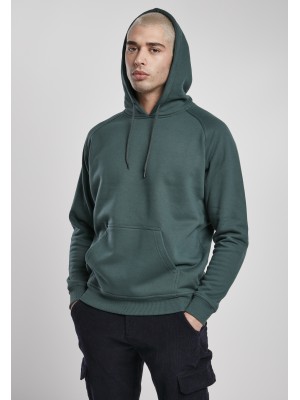 Мъжки суичър в зелено Urban Classics Blank Hoody 
