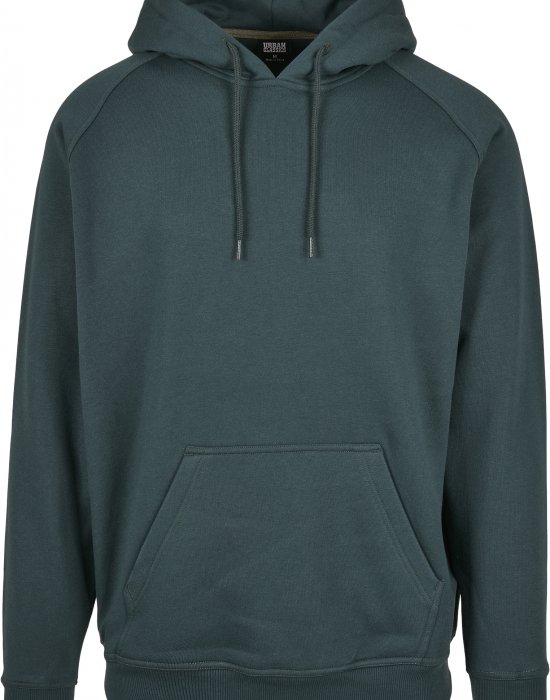 Мъжки суичър в зелено Urban Classics Blank Hoody, Urban Classics, Суичъри - Complex.bg