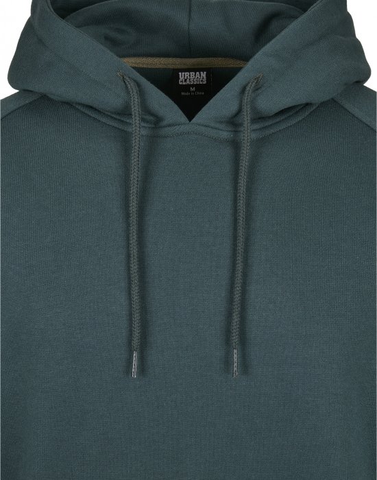 Мъжки суичър в зелено Urban Classics Blank Hoody, Urban Classics, Суичъри - Complex.bg