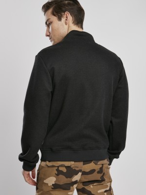 Мъжко тънко яке Urban Classics Teddy Bonded в тъмносив цвят