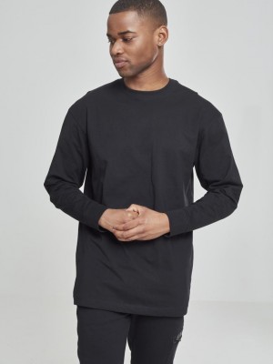 Мъжка тениска Urban Classics Tall в черно