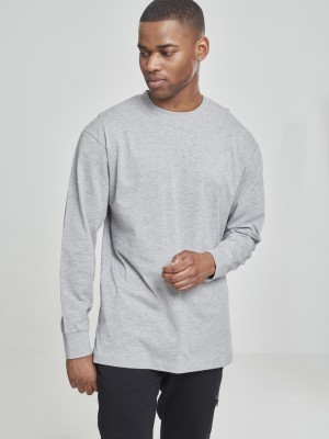 Мъжка тениска Urban Classics Tall в сиво