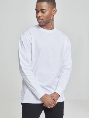 Мъжка тениска Urban Classics Tall в бяло