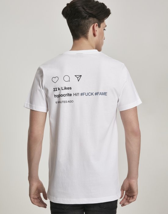 Мъжка тениска Mister Tee Do It For The Gram в бял цвят, Mister Tee, Тениски - Complex.bg