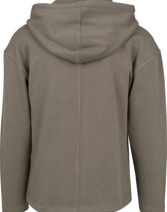 Мъжки суичър в сиво Urban Classics Zip HoodyLong Sweat Zip Hoody, Urban Classics, Суичъри с цип - Complex.bg