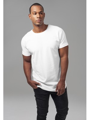 Изчистена мъжка тениска Urban Classics в бяло