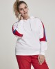 Дамски суичър в бяло Urban Classics Ladies Panel Terry Hoody, Urban Classics, Суичъри - Complex.bg