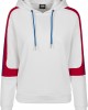 Дамски суичър в бяло Urban Classics Ladies Panel Terry Hoody, Urban Classics, Суичъри - Complex.bg