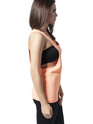 Дамски потник Urban Classics Loose Neon в оранжев цвят