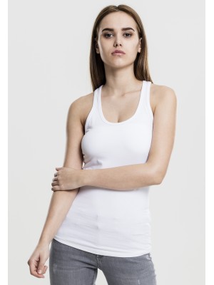 Дамски потник Urban Classics Jersey в бял цвят