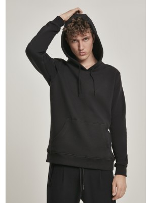 Мъжки суичър в черно Urban Classics Organic Basic Hoody