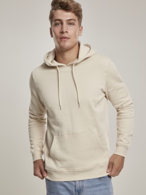 Мъжки суичър в пясъчен цвят Urban Classics Organic Basic Hoody