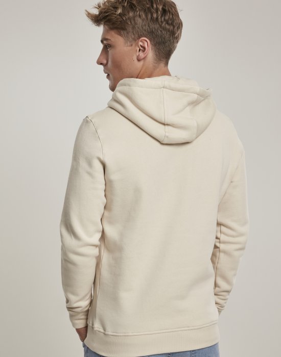 Мъжки суичър в пясъчен цвят Urban Classics Organic Basic Hoody, Urban Classics, Суичъри - Complex.bg