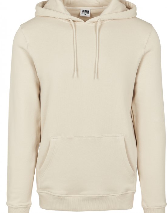 Мъжки суичър в пясъчен цвят Urban Classics Organic Basic Hoody, Urban Classics, Суичъри - Complex.bg