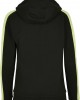 Дамски суичър в черно Urban Classics Ladies Neon Shoulder Stripe Hoody, Urban Classics, Суичъри - Complex.bg