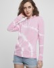 Дамски суичър в розово Urban Classics Ladies Tie Dye Hoody, Urban Classics, Суичъри - Complex.bg