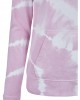 Дамски суичър в розово Urban Classics Ladies Tie Dye Hoody, Urban Classics, Суичъри - Complex.bg