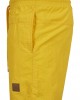 Мъжки плувни шорти Urban Classics Block в жълт цвят, Urban Classics, Къси панталони - Complex.bg