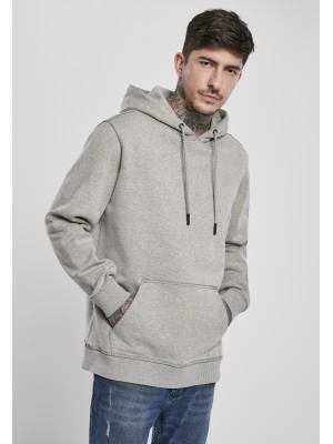 Мъжки суичър в сиво Urban Classics Two Face Hoody