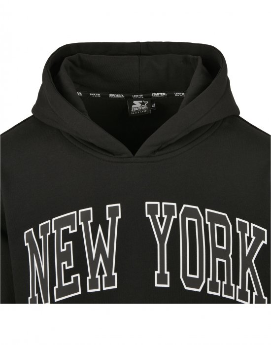 Мъжки суичър STARTER New York в черен цвят, STARTER, Суичъри - Complex.bg