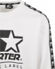 Мъжки суичър STARTER Logo Taped в бял цвят, STARTER, Суичъри - Complex.bg