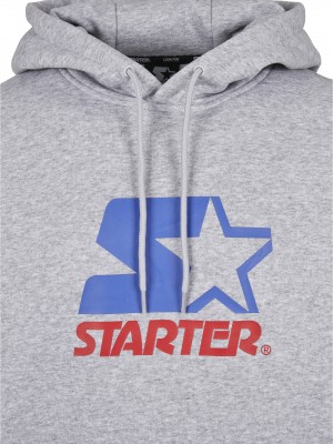Мъжки суичър STARTER Two Color Logo в сив цвят