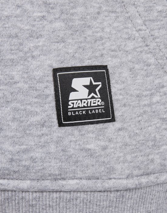 Мъжки суичър STARTER Two Color Logo в сив цвят, STARTER, Суичъри - Complex.bg