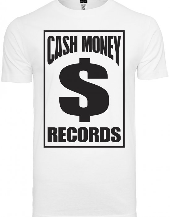 Мъжка тениска Mister Tee Cash Money Records в бял цвят, Mister Tee, Тениски - Complex.bg