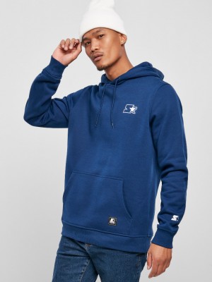 Мъжки суичър STARTER Small Logo в син цвят