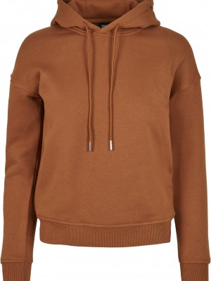 Дамски суичър в кафяво Urban Classics Ladies Hoody 